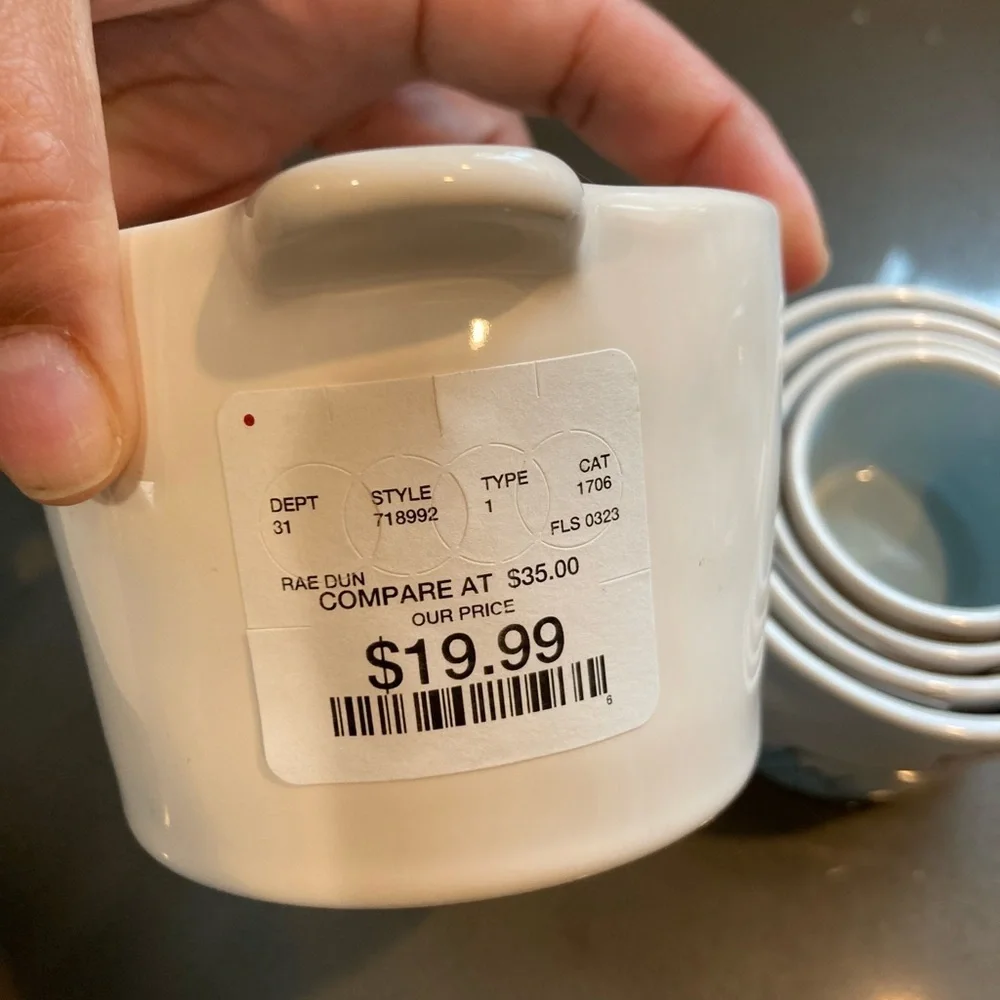 Rae Dunn measuring cups